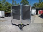 Enclosed Trailer 8.5' X 24' Charcoal Grey Hauling - Image 2