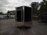 Custom Enclosed Trailer 8.5' X 20' Black - Image 3
