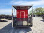 Enclosed Trailer 8.5' X 20' Red Hybrid Event Trailer - Image 4