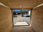 8.5' X 22' Red & Black Custom Enclosed Trailer - Image 21