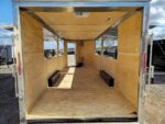 8.5' X 22' Red & Black Custom Enclosed Trailer - Image 23