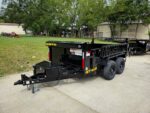 6' X 10' Hydraulic Dump Trailer With Loading Ramps (2) 5200lb axles GVWR 9990 - Image 4