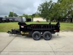 6' X 10' Hydraulic Dump Trailer With Loading Ramps (2) 5200lb axles GVWR 9990 - Image 5