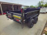6' X 10' Hydraulic Dump Trailer With Loading Ramps (2) 5200lb axles GVWR 9990 - Image 8