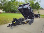 6' X 10' Hydraulic Dump Trailer With Loading Ramps (2) 5200lb axles GVWR 9990 - Image 21