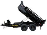 6' X 10' Hydraulic Dump Trailer With Loading Ramps (2) 5200lb axles GVWR 9990