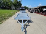 6.4x14 Straight Deck Aluminum Utility Trailer with 3500lb Axle - Image 2
