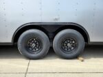 Enclosed Trailer 8.5' X 28' Silver With Blackout Trim - Image 9