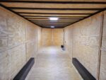 Enclosed Trailer 8.5' X 28' Silver With Blackout Trim - Image 14