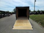 Enclosed Trailer 8.5' X 28' Silver With Blackout Trim - Image 20