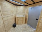 Enclosed Trailer 7' X 20' Red Hybrid Trailer Landscaping Equipment etc.. - Image 20