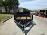7x16 IBeam Hybrid Hydraulic Dump Trailer with 3ft Sides (2) 6K Axles - Image 2