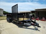 7x16 IBeam Hybrid Hydraulic Dump Trailer with 3ft Sides (2) 6K Axles - Image 10