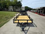 6.4x14 Straight Deck Utility Trailer 3,500lb Axle With Tall Gate - Image 2