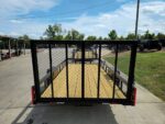 6.4x14 Straight Deck Utility Trailer 3,500lb Axle With Tall Gate - Image 12