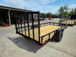 6.4x14 Straight Deck Utility Trailer 3,500lb Axle With Tall Gate - Image 13