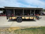 6.4x14 Straight Deck Utility Trailer 3,500lb Axle With Tall Gate - Image 14