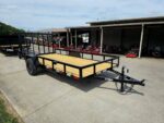 6.4x14 Straight Deck Utility Trailer 3,500lb Axle With Tall Gate - Image 15