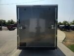 7x16 Charcoal V-Nose Enclosed Storage Trailer (2) 3,500lb Axles - Image 6