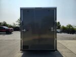 7' x 14' Charcoal Gray Enclosed Trailer 8ft Interior (2) 3500 lb Axles - Image 6