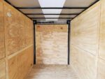 7' x 14' Charcoal Gray Enclosed Trailer 8ft Interior (2) 3500 lb Axles - Image 11