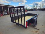 5' X 10' Utility Trailer Straight Deck 18" Sides Tall Gate - Image 8