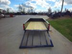 5' X 10' Utility Trailer Straight Deck 18" Sides Tall Gate - Image 18