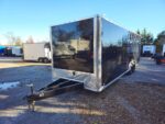 Custom Enclosed Trailer 8.5' X 28' Black Event Storage - Image 4