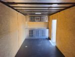 Custom Enclosed Trailer 8.5' X 28' Black Event Storage - Image 13