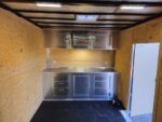 Custom Enclosed Trailer 8.5' X 28' Black Event Storage - Image 20
