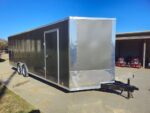 Enclosed Trailer 8.5' X 24' Tandem Axle Charcoal Grey 7' Interior Motorcycle Car Hauler - Image 7