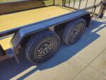 6'4" x 16 Utility Trailer Double Axle Dovetail With Gate Powder Coated (2) 3500lb Axles - Image 15