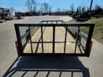 6'4" x 16 Utility Trailer Double Axle Dovetail With Gate Powder Coated (2) 3500lb Axles - Image 16