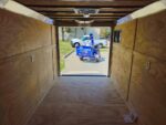 7x14 Charcoal V-Nose Enclosed Trailer (2) 3,500lb Axles Windows Elect & Blkout Pkg - Image 20