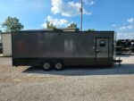 8.5' X 24' Charcoal Grey With Blackout Custom Water Rescue Enclosed Trailer - Image 11