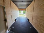 8.5x24 Lime Green w/ Blackout V-Nose Car Hauler Enclosed Trailer 9ft Interior (2) 5,200lb Axles - Image 23