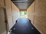 8.5x24 Lime Green w/ Blackout V-Nose Car Hauler Enclosed Trailer 9ft Interior (2) 5,200lb Axles - Image 24