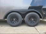8.5 x 18 Charcoal/Black Enclosed Trailer with Blackout and (2) Heavy-Duty 5,200lb Axles - Image 25