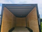 8.5 x 18 Charcoal/Black Enclosed Trailer with Blackout and (2) Heavy-Duty 5,200lb Axles - Image 16