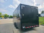 8.5 x 18 Charcoal/Black Enclosed Trailer with Blackout and (2) Heavy-Duty 5,200lb Axles - Image 5