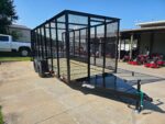 6.4' x 16' Debris Leaf Junk Trash Removal Loader Utility Trailer (2) 3500 Axles