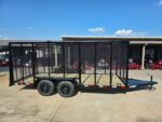 6.4' x 16' Debris Leaf Junk Trash Removal Loader Utility Trailer (2) 3500 Axles - Image 4