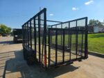 6.4' x 16' Debris Leaf Junk Trash Removal Loader Utility Trailer (2) 3500 Axles - Image 8