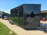 8.5x20 Enclosed Hybrid Black with Black Trim (2) 5200LB Axles