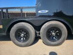 8.5x20 Enclosed Hybrid Black with Black Trim (2) 5200LB Axles - Image 31
