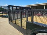 8.5x20 Enclosed Hybrid Black with Black Trim (2) 5200LB Axles - Image 14