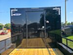 8.5x20 Enclosed Hybrid Black with Black Trim (2) 5200LB Axles - Image 18