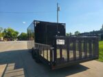 8.5x20 Enclosed Hybrid Black with Black Trim (2) 5200LB Axles - Image 6