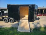 8.5x20 Enclosed Hybrid Black with Black Trim (2) 5200LB Axles - Image 10