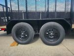 6.4' x 18' Debris Leaf Junk Trash Removal Loader Utility Trailer (2) 3500 Axles - Image 19